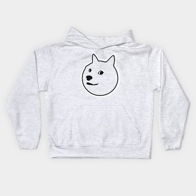 DOGECOIN Kids Hoodie by payme